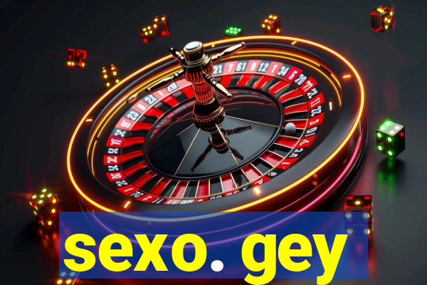 sexo. gey